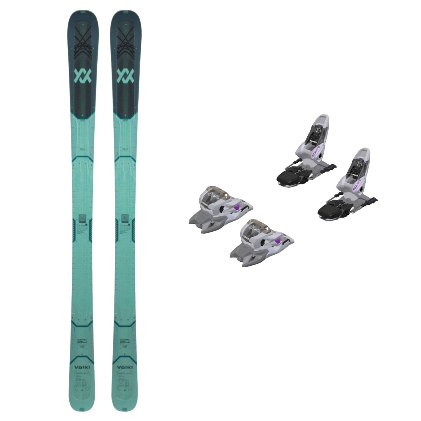 Volkl Mantra 84 Womens Ski + Squire 11 GW Bindings 2026 Bundle - Skiis & Biikes