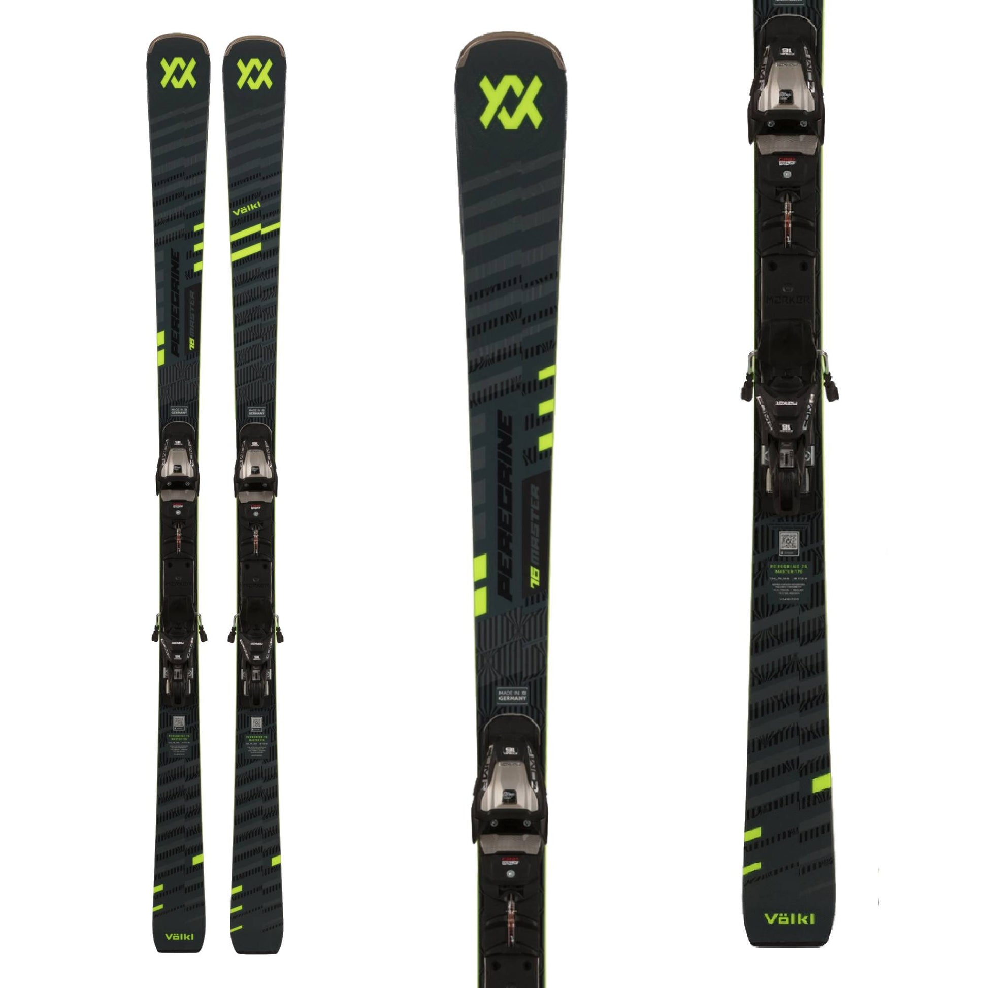 Volkl Peregrine 76 Master Ski + Xcomp 12 GW Binding 2025 - Skiis & Biikes