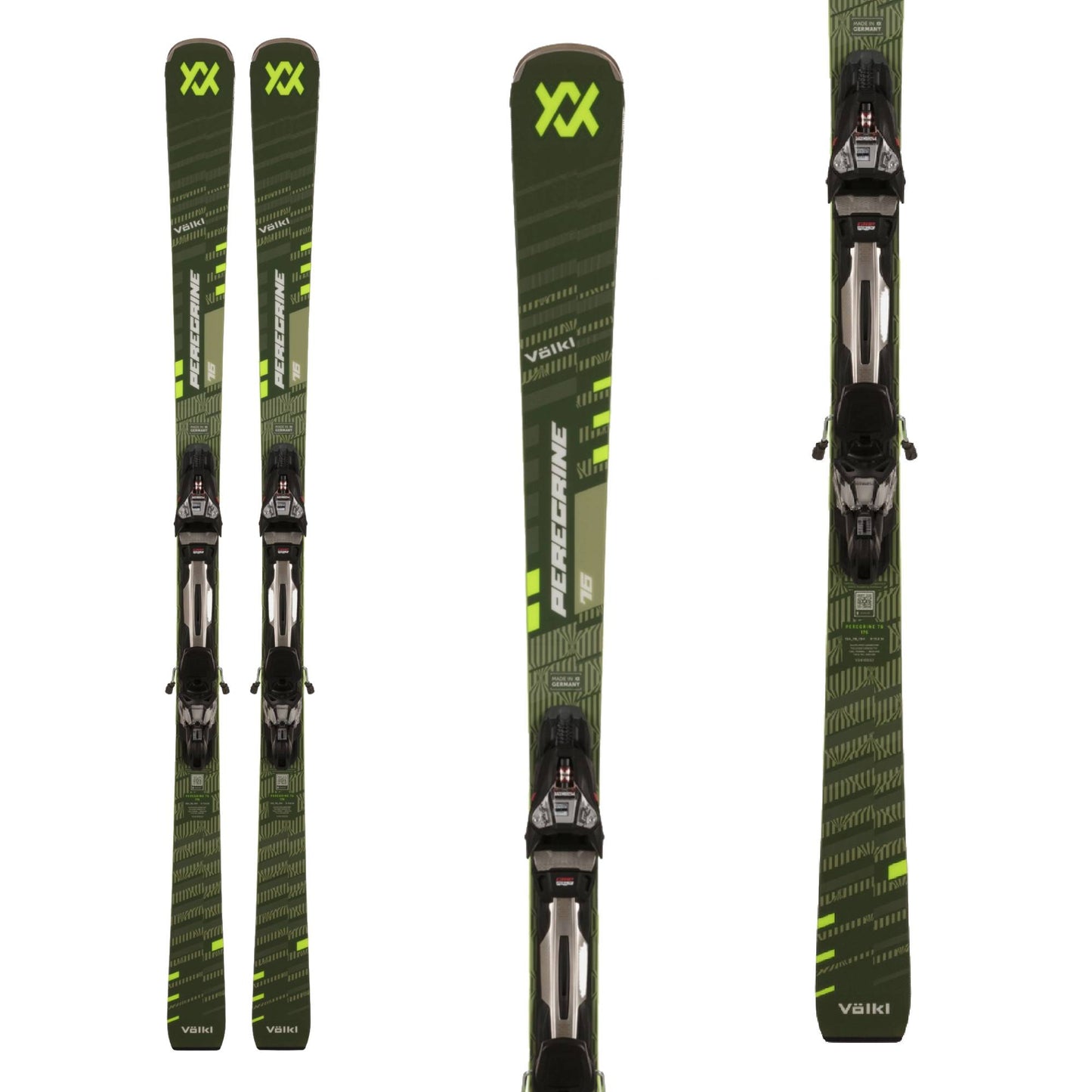 Volkl Peregrine 76 Ski + RMotion 12 GW Binding 2025 - Skiis & Biikes