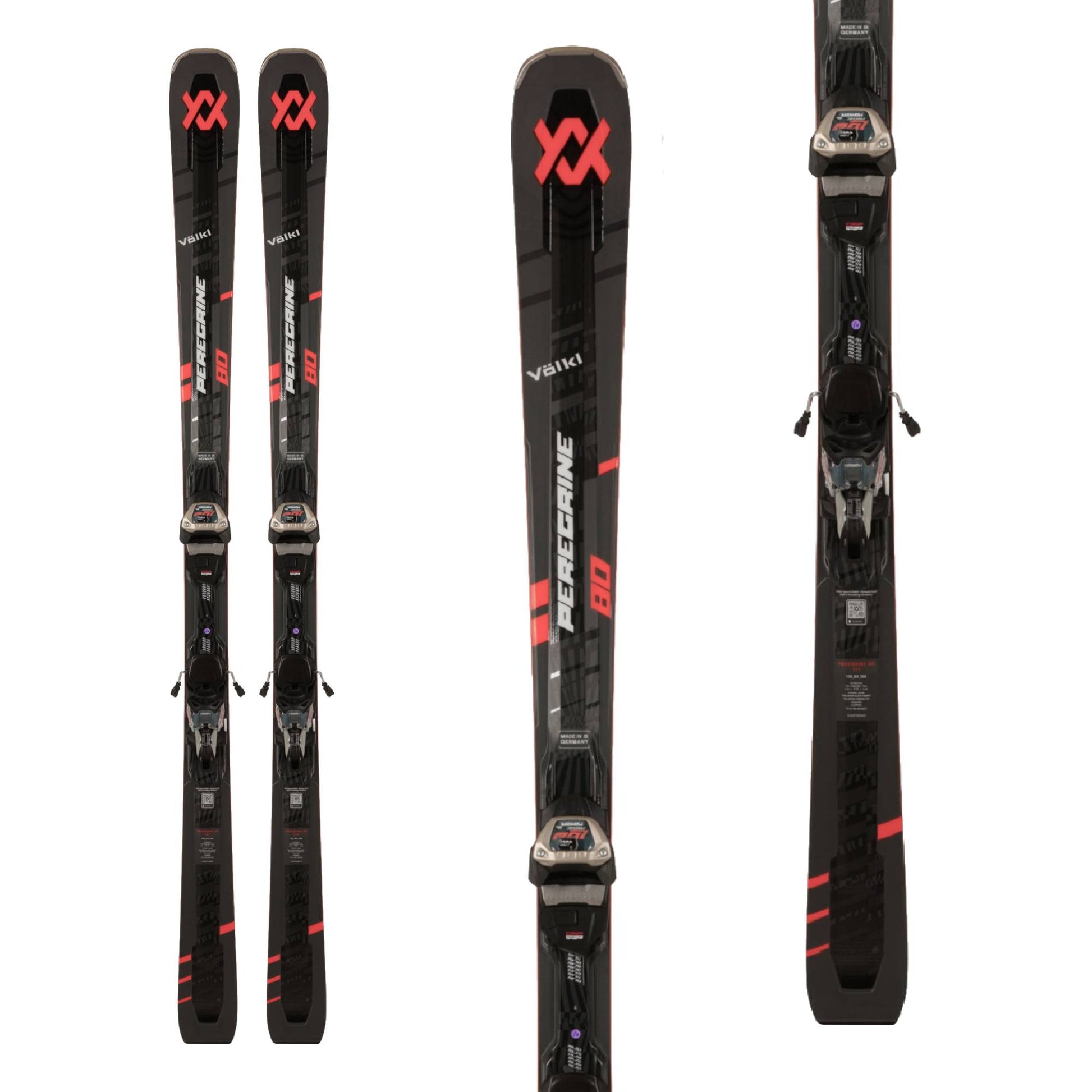 Volkl Peregrine 80 Ski + LowRide 12 TCX GW Binding 2025 - Skiis & Biikes