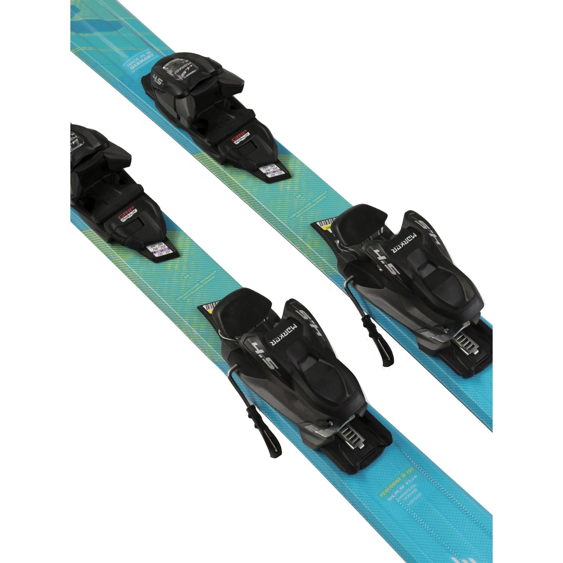 Volkl Peregrine Junior Ski 90 - 120 Ski + vMotion 4.5 Binding 2026 - Skiis & Biikes