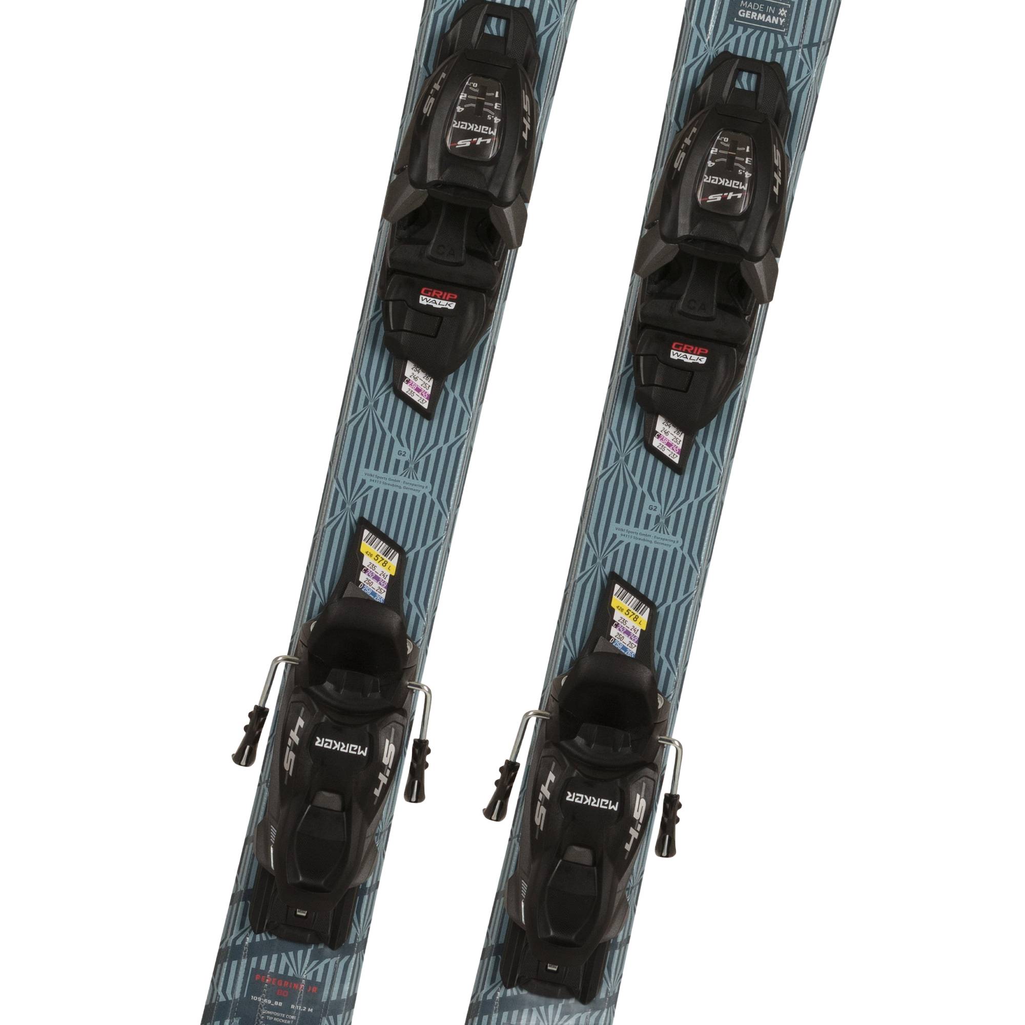 Volkl Peregrine Junior Ski 90 -130 Ski + vMotion 4.5 Binding 2025