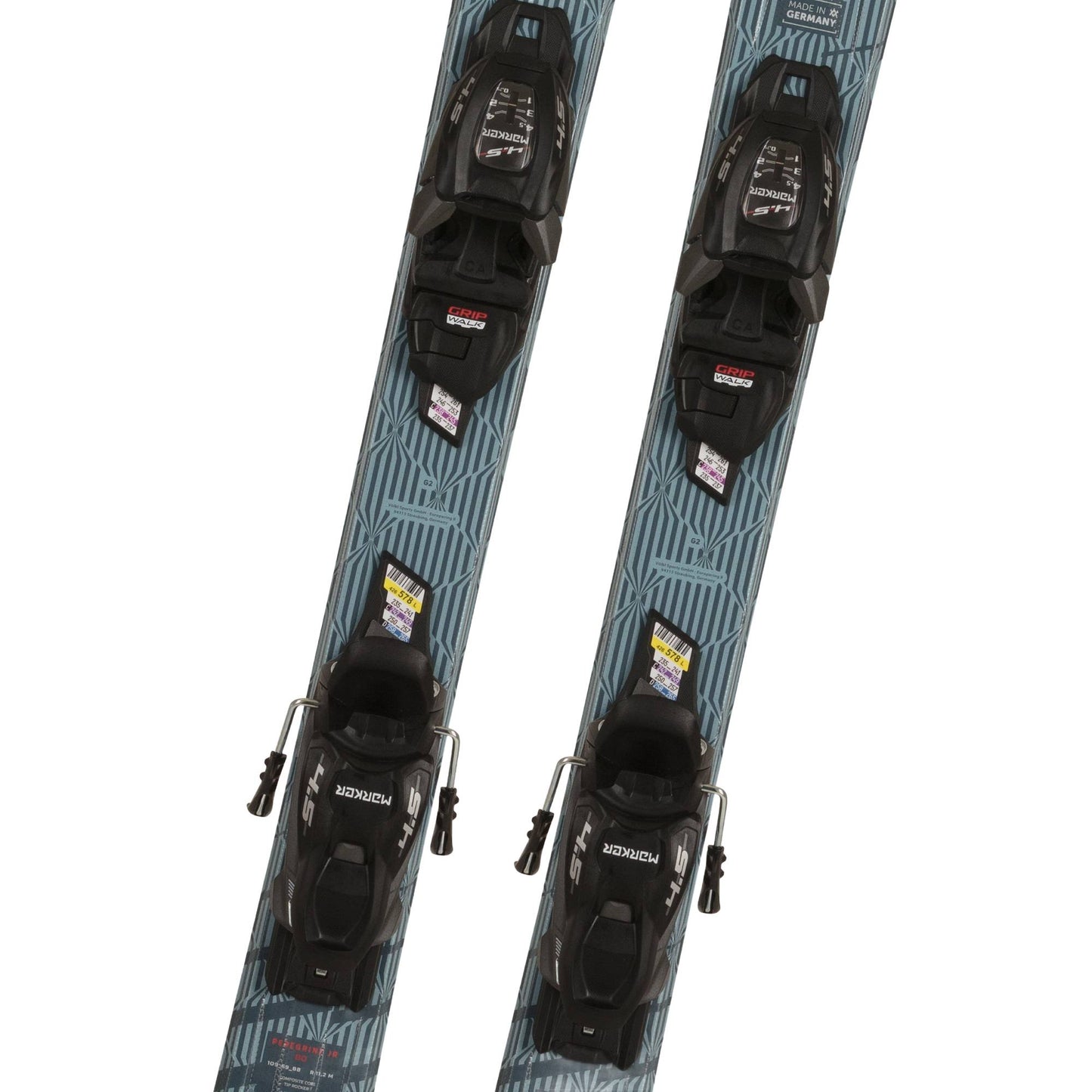 Volkl Peregrine Junior Ski 90 - 130 Ski + vMotion 4.5 Binding 2025 - Skiis & Biikes