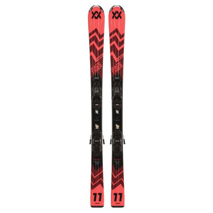 Volkl Racetiger Junior Ski 80 - 120 + vMotion 4.5 Binding 2025 - Skiis & Biikes