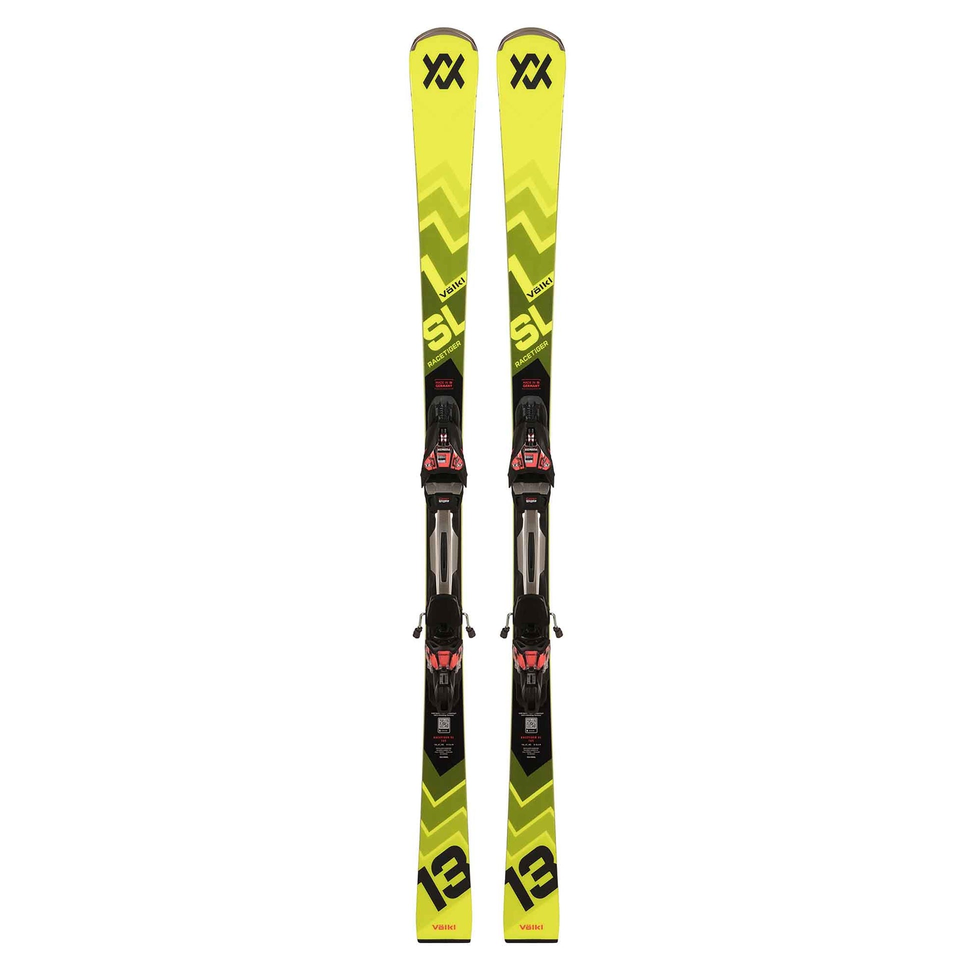 Volkl Racetiger SL Ski + RMotion 12 GW Binding 2025 - Skiis & Biikes