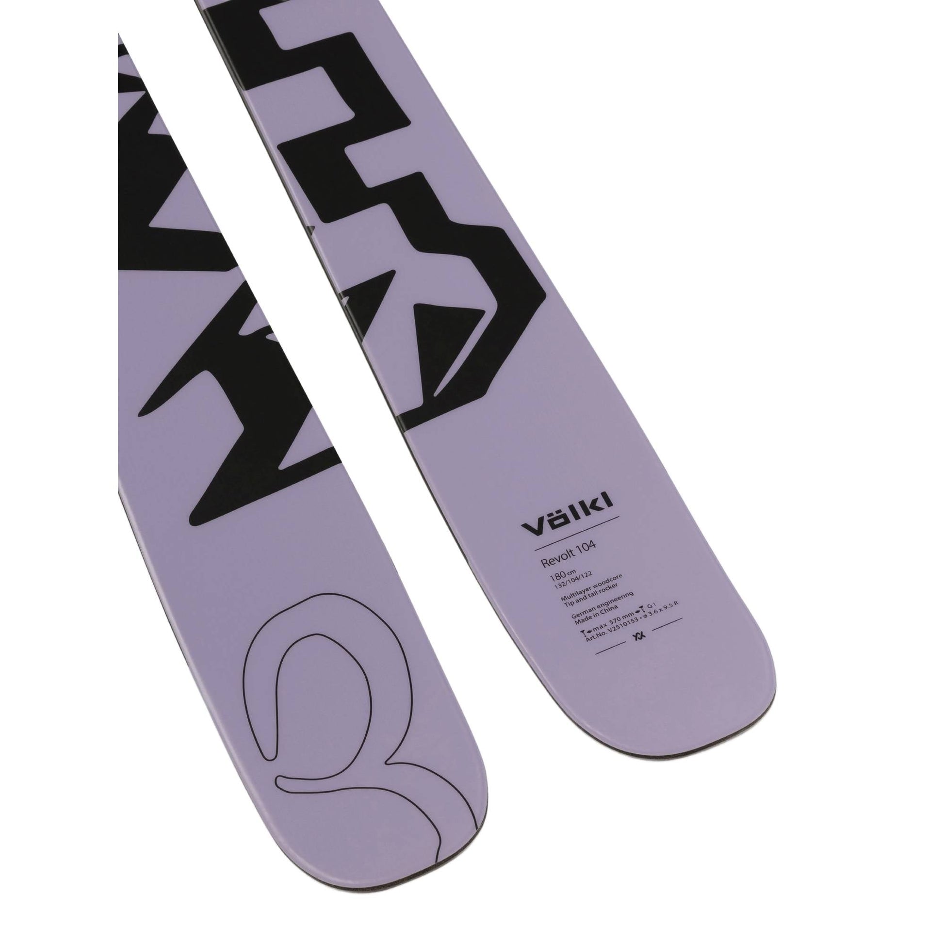 Volkl Revolt 104 Ski 2026 - Skiis & Biikes