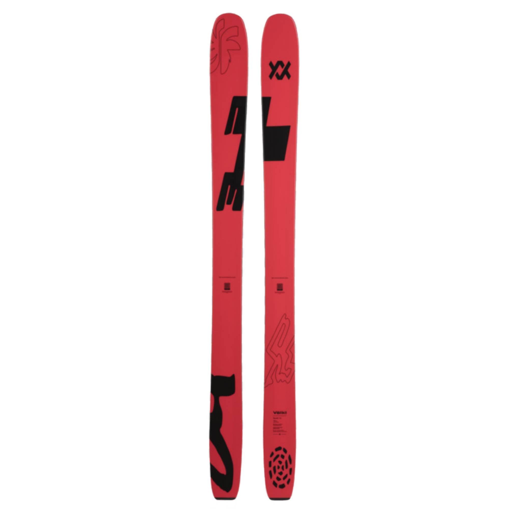 フォルクル VOLKL　REVOLT 95＋サロモン STH2 WTR13　新品 2023 Men's Volkl Revolt 95 Skis - 122438
