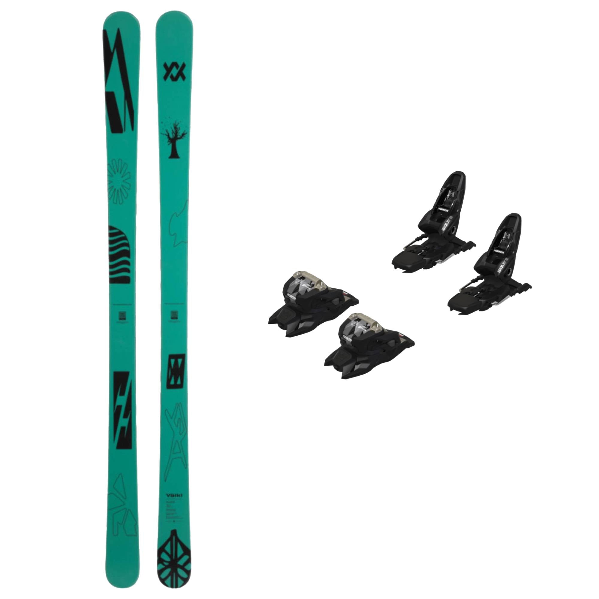 Volkl Revolt 86 Ski + Squire 11 GW Bindings 2026 Bundle – Skiis