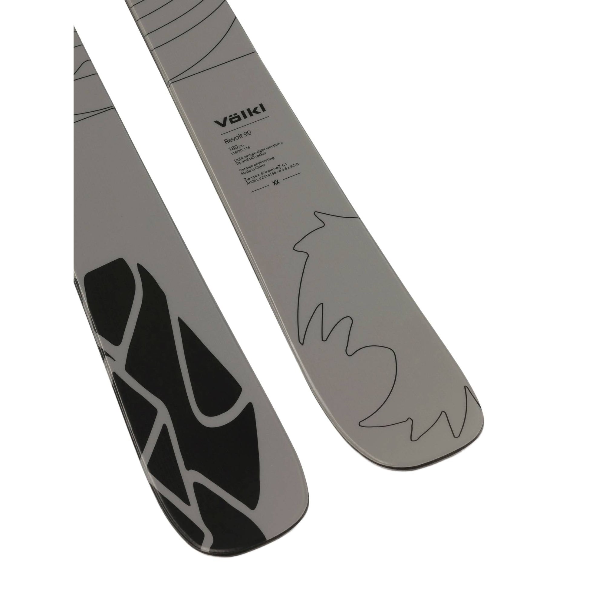 Volkl Revolt 90 Ski 2026 - Skiis & Biikes