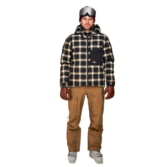 The Mountain Studio Mens Reversible Down Check Jacket 2027