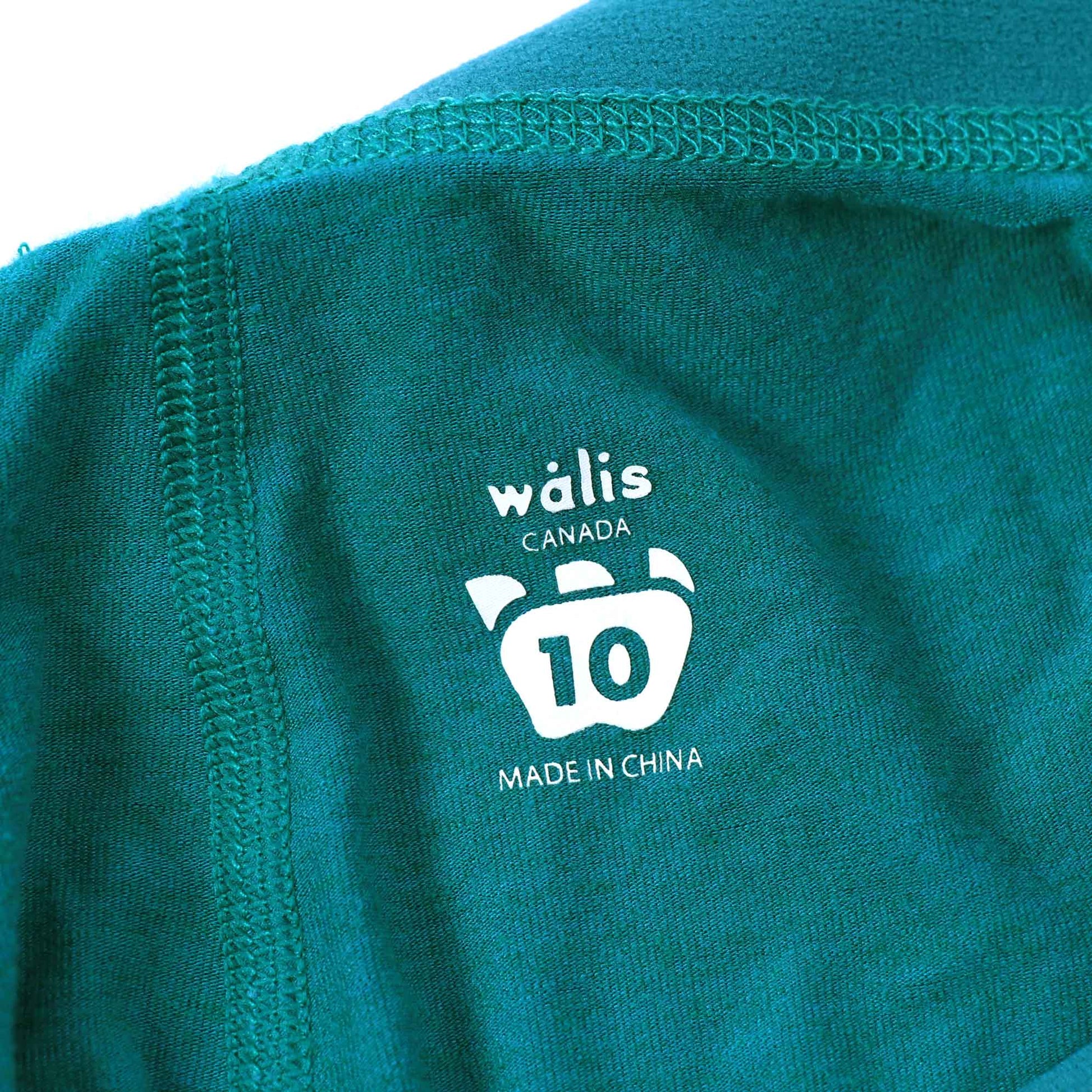 walis Merino Junior Base Layer Set - Skiis & Biikes