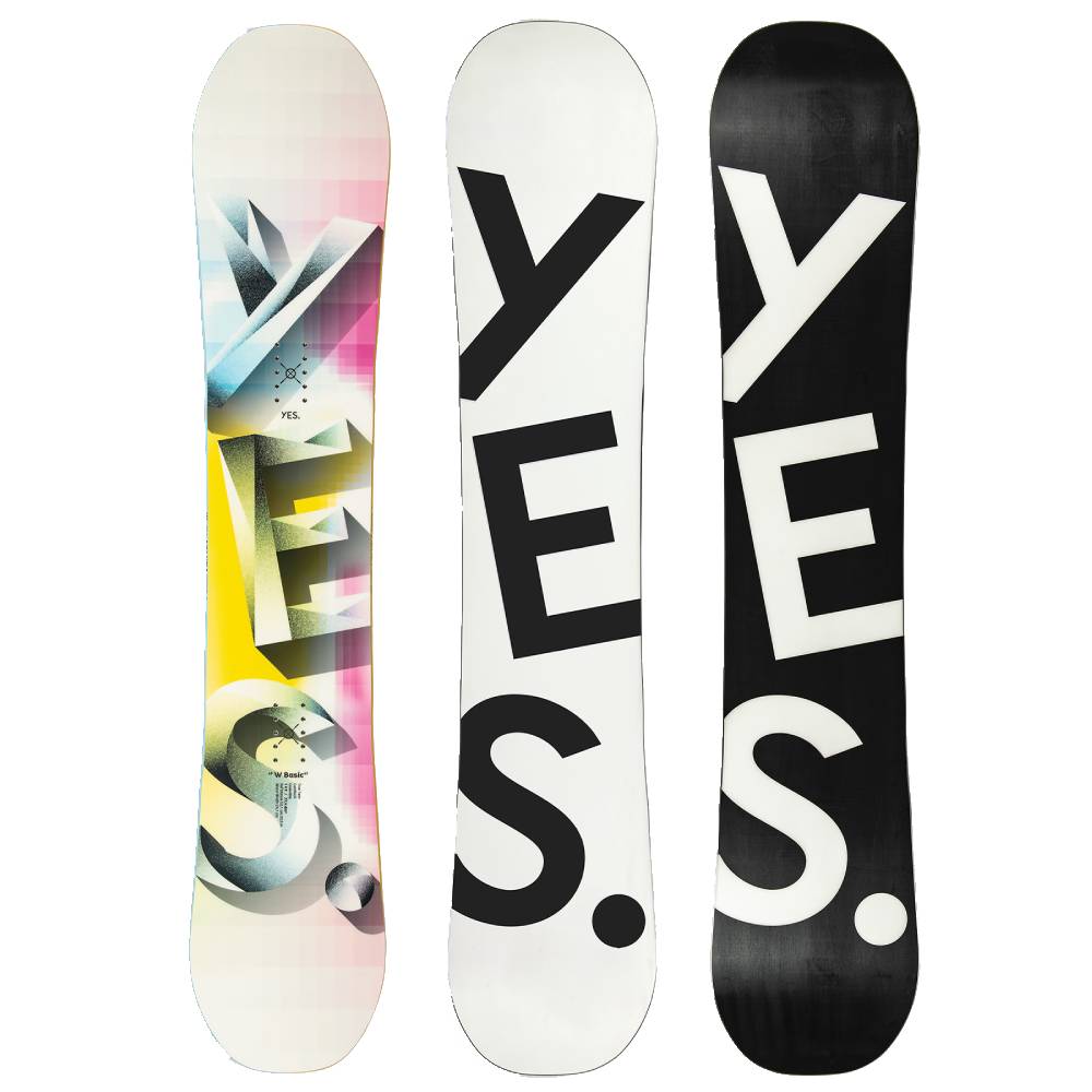 YES Basic Womens Snowboard 2024 - Skiis & Biikes