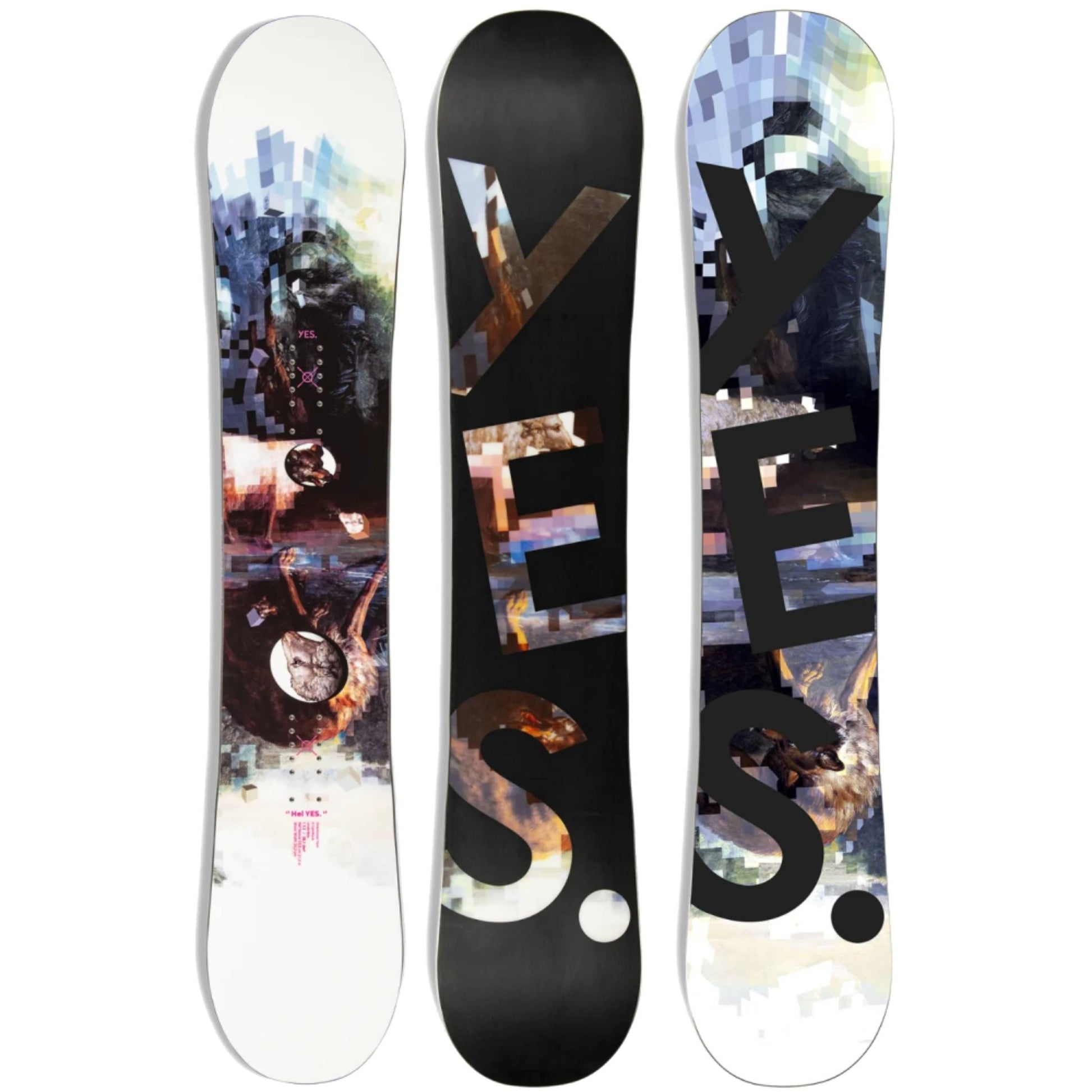 YES Hel Yes Womens Snowboard 2024 - Skiis & Biikes