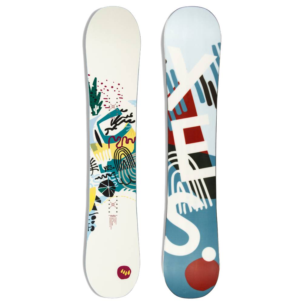 YES Hello Womens Snowboard 2024 - Skiis & Biikes