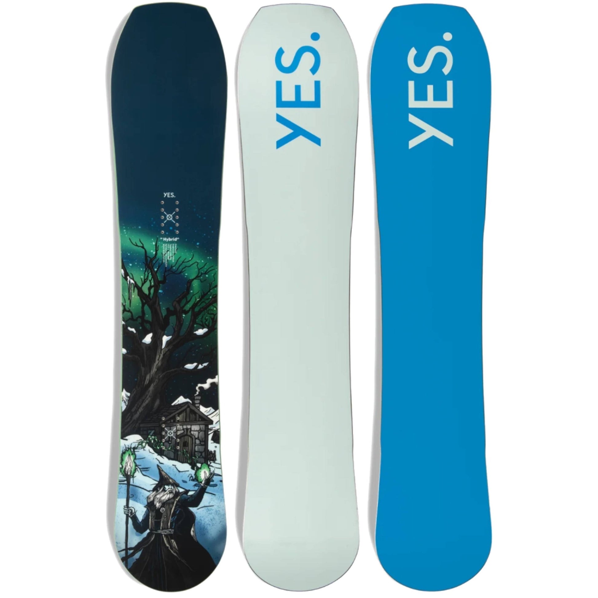 YES Hybrid Snowboard 2024 - Skiis & Biikes