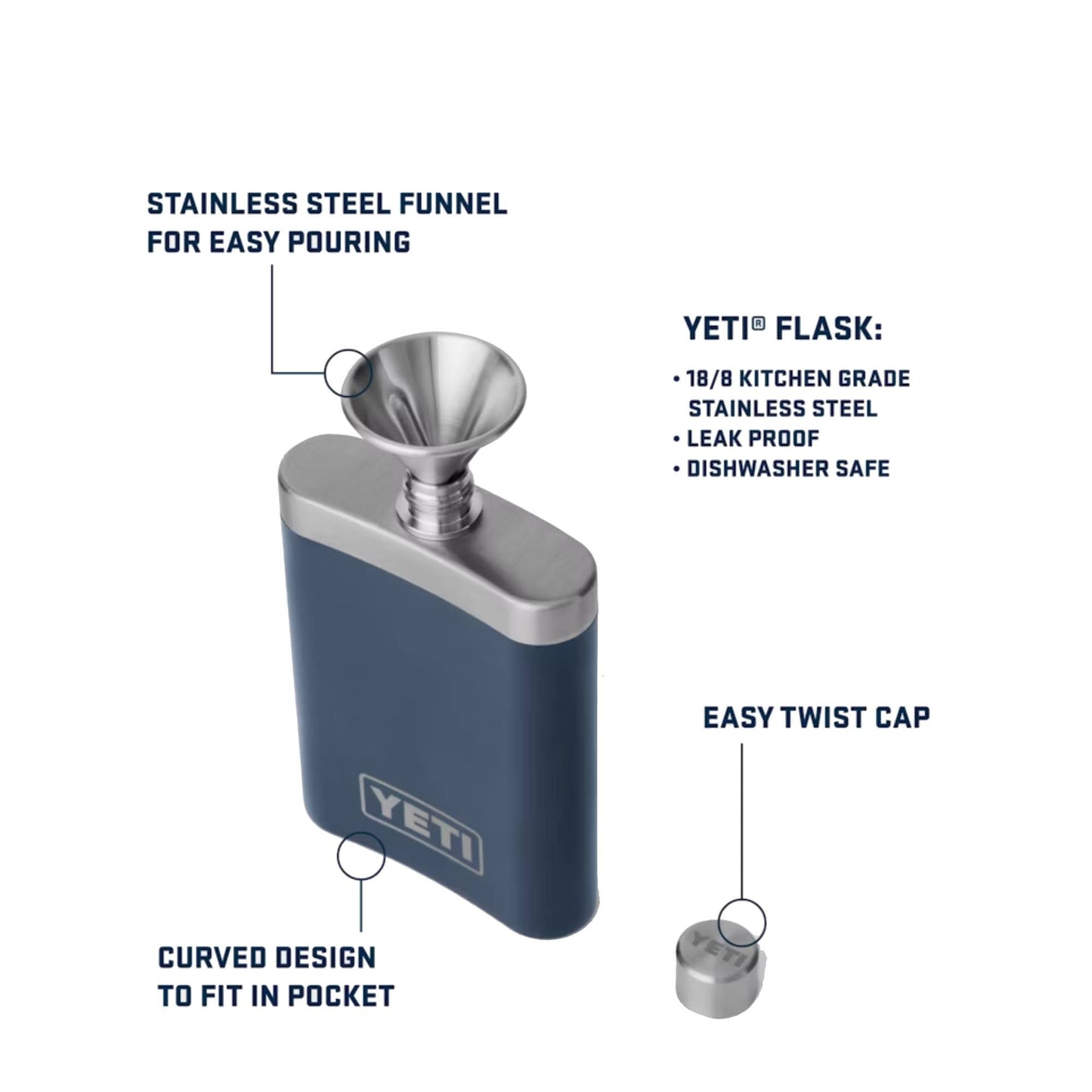 YETI Flask - Skiis & Biikes