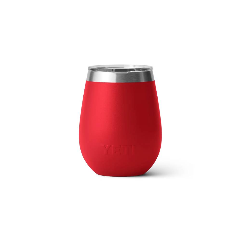 YETI Rambler 10 oz Wine Tumbler with MagSlider - Skiis & Biikes