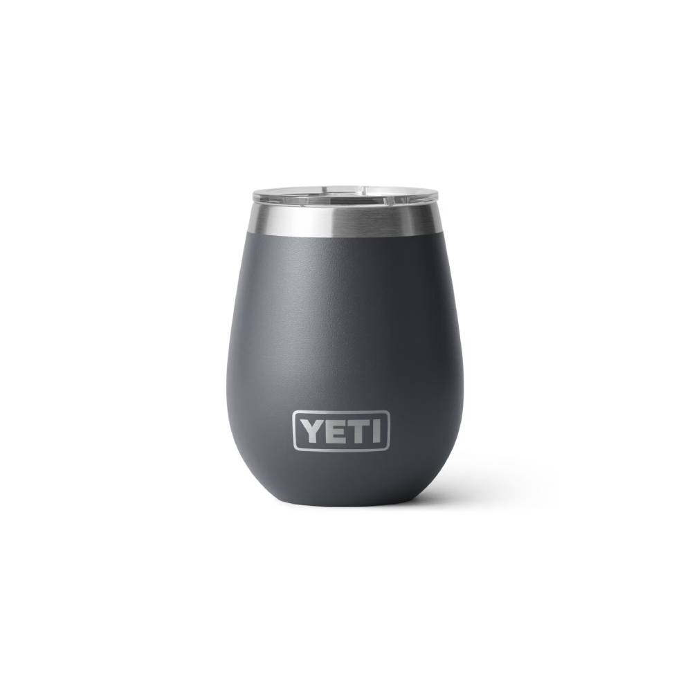 YETI Rambler 10 oz Wine Tumbler with MagSlider - Skiis & Biikes