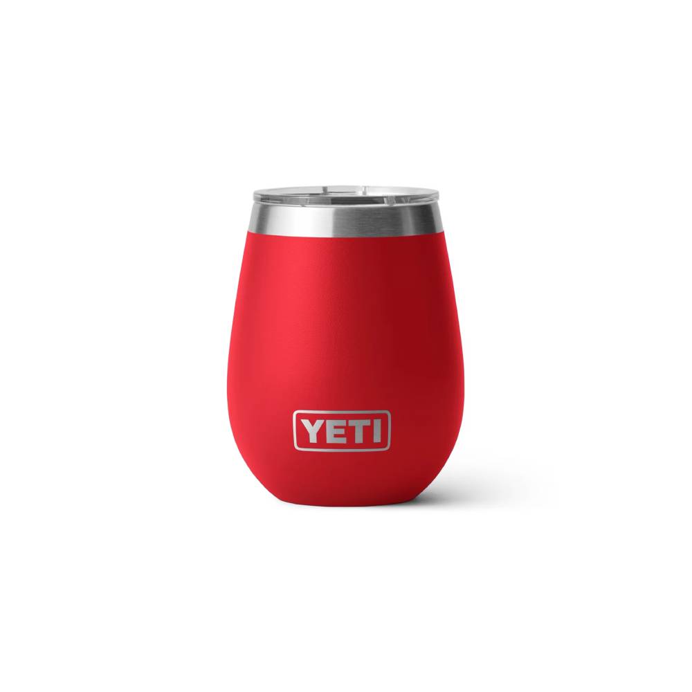 YETI Rambler 10 oz Wine Tumbler with MagSlider - Skiis & Biikes