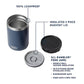 YETI Rambler 16oz Insulated Food Jar - Skiis & Biikes