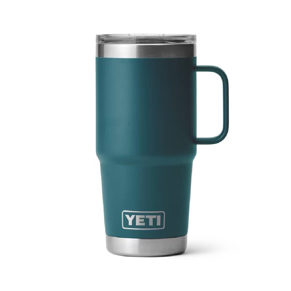 YETI Rambler 20 oz Travel Mug - Skiis & Biikes