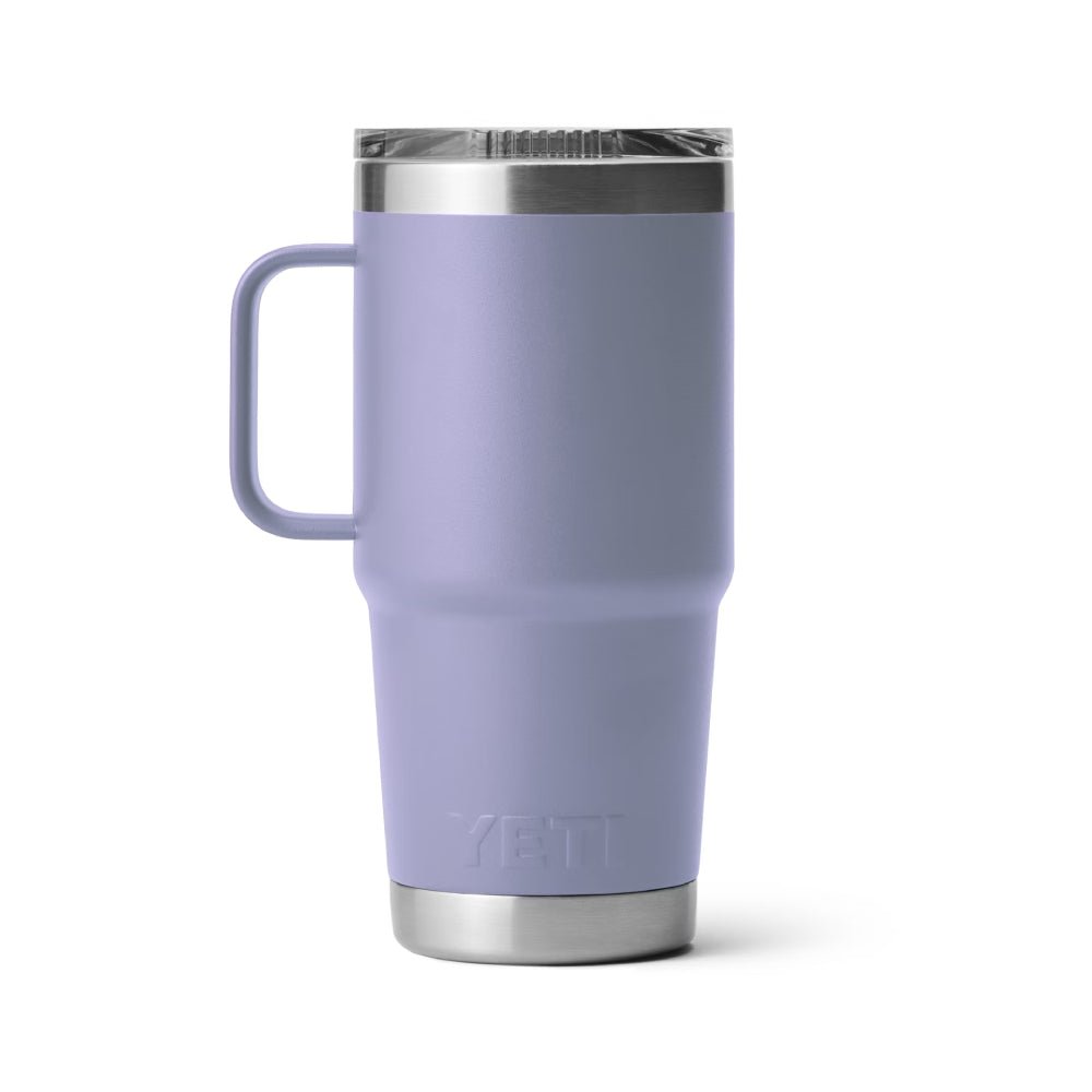 YETI Rambler 20 oz Travel Mug - Skiis & Biikes