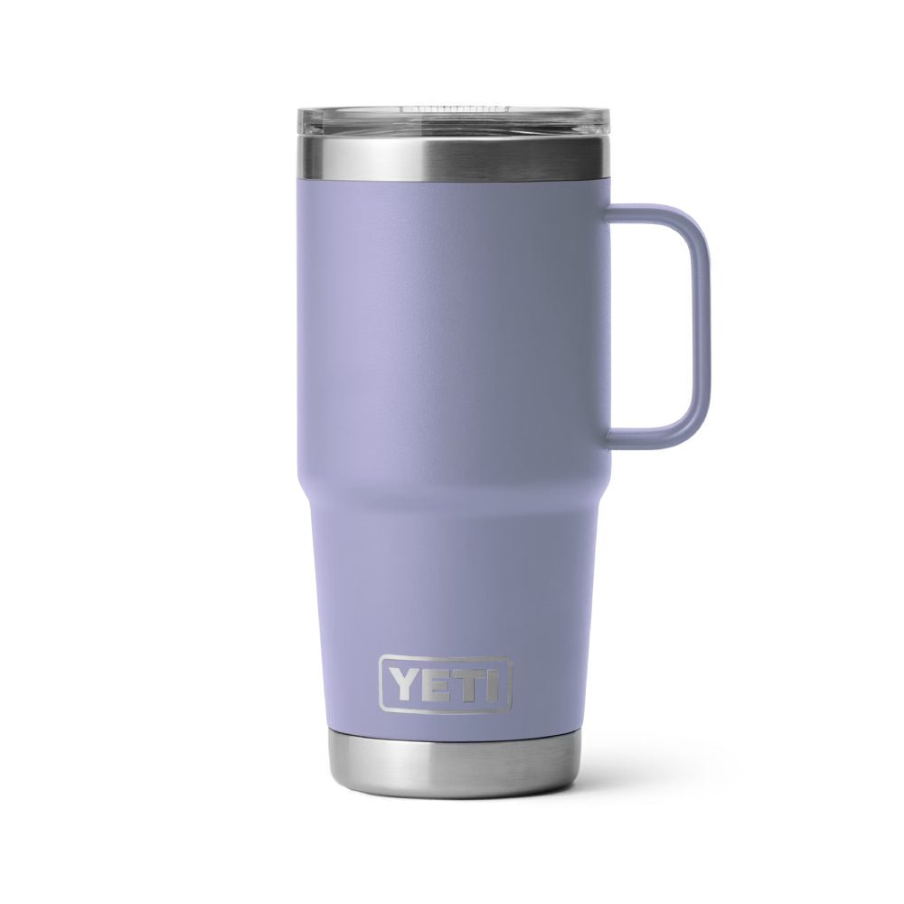 YETI Rambler 20 oz Travel Mug - Skiis & Biikes