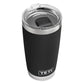 YETI Rambler 20oz Tumbler with MagSlider - Skiis & Biikes