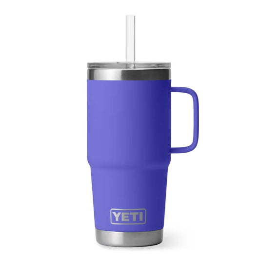 YETI Rambler 25oz Straw Mug - Skiis & Biikes
