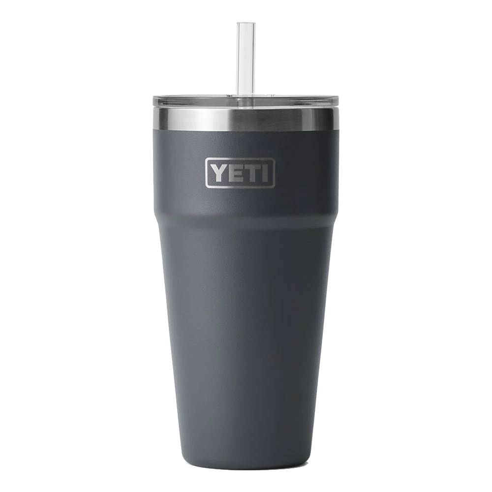 YETI Rambler 26oz Straw Cup - Skiis & Biikes