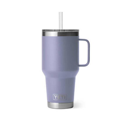 YETI Rambler 35oz Straw Mug - Skiis & Biikes