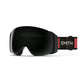 Smith 4D MAG Goggle 2023 TNF Red x Smith | ChromaPop Sun Black