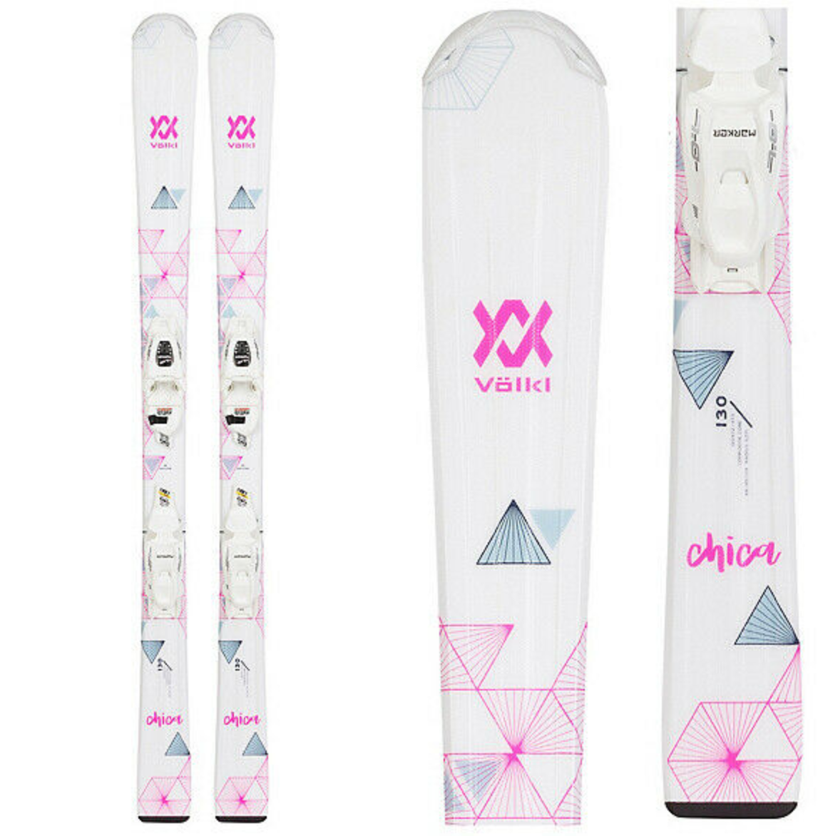 Volkl Chica 100-120 Ski + vMotion 4.5 Binding 2021