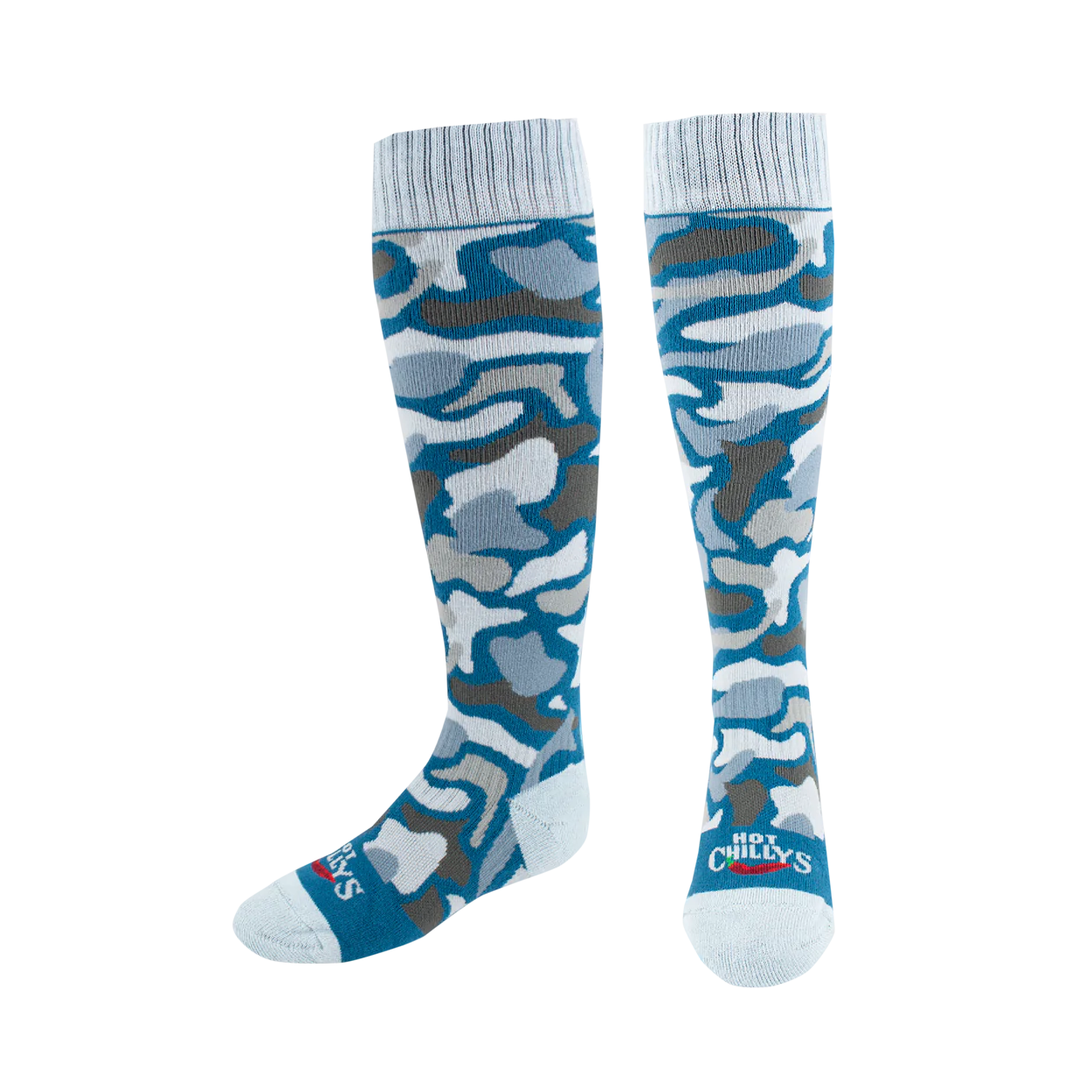 Hot Chilly's Camo Youth Mid Volume Sock