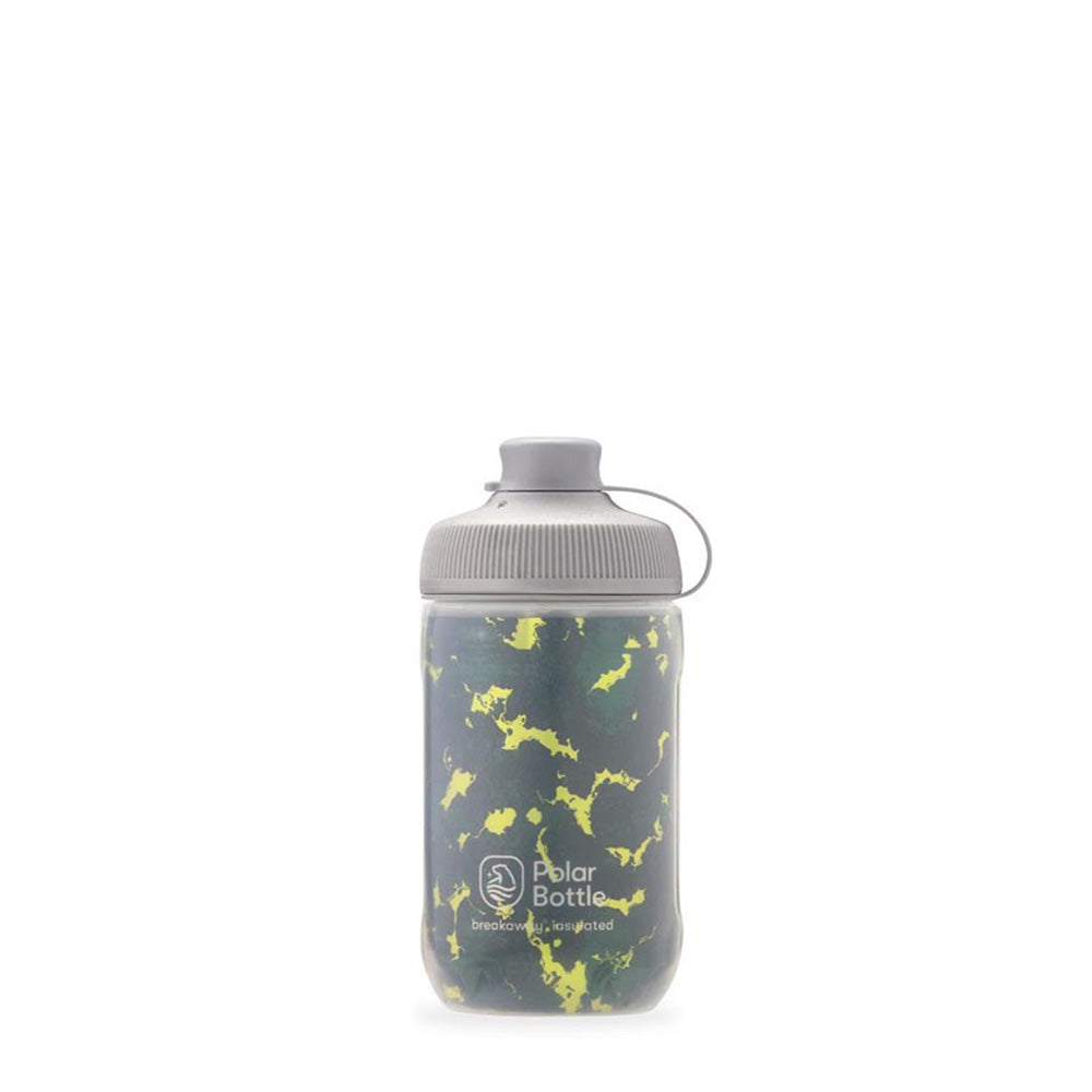 Polar Bottle, Breakaway Muck Insulated 12oz, Water Bottle, 350ml / 12oz, Forest/Lightning