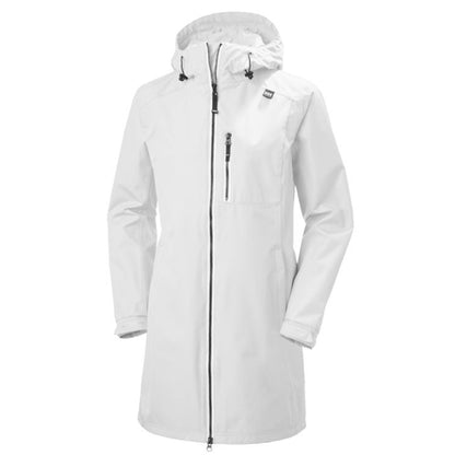 Helly Hansen Belfast Womens Long Jacket 2023 White