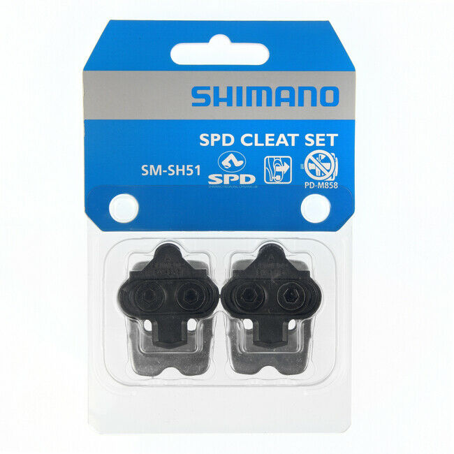 Shimano SM -SH51 Cleat Set Single Release w Cleat Nut