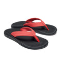 Olukai Ohana Womens Sandal 2023 Hot Coral Black