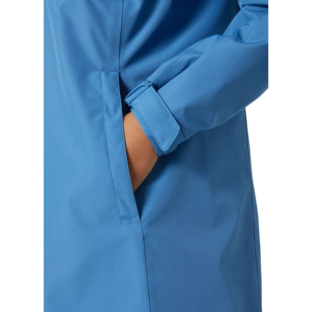 Helly Hansen Belfast Womens Long Jacket 2023 Azurite