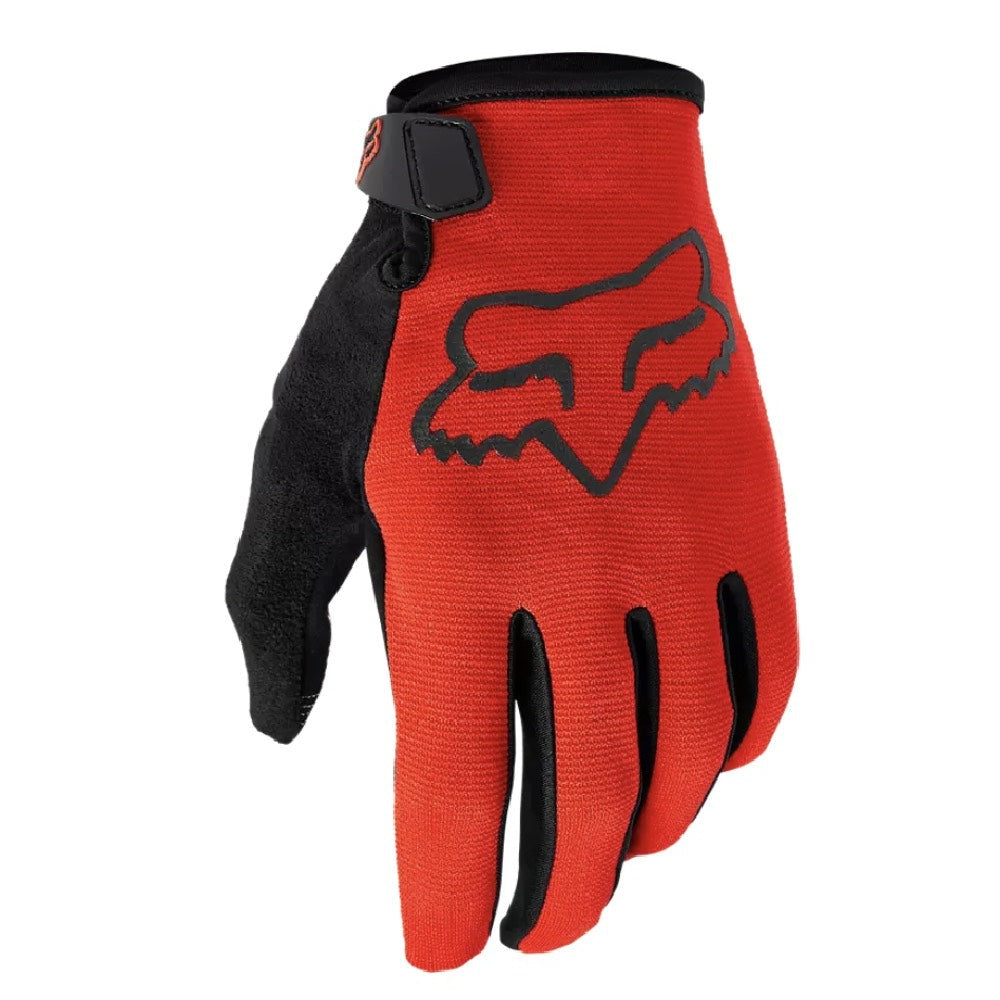 Fox Ranger Junior Gloves Flo Red