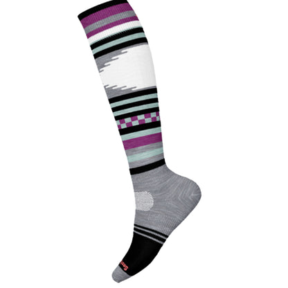 Women's Ski Targeted Cushion Pattern OTC Socks