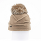 Canadian Hat Clareta Womens Fur Pom Beanie