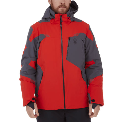 Spyder Mens Leader Ski Jacket, Price Match + 3-Year Warranty