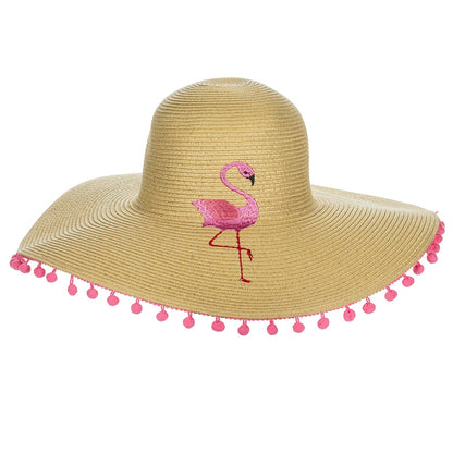 Abbott Flamingo Womens Sun Hat