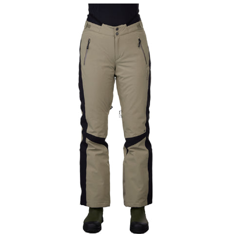 Echo Insulated Ski Pant - Cashmere (Grey) - Womens